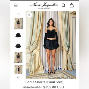 Nana Jacqueline Los Angeles Sadie shorts